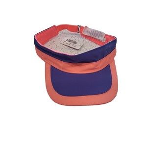 Ivivva By Lululemon Girls Adjustable NWT Visor Hat Neon Sports Athletic SZ M/L